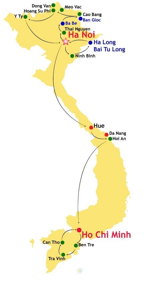 Viaje a Vietnam 21 dias